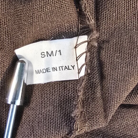 TOD'S Italy Brown Shoe Bag Drawstring Dust Cover Storage Pouch - Picture 4 of 5